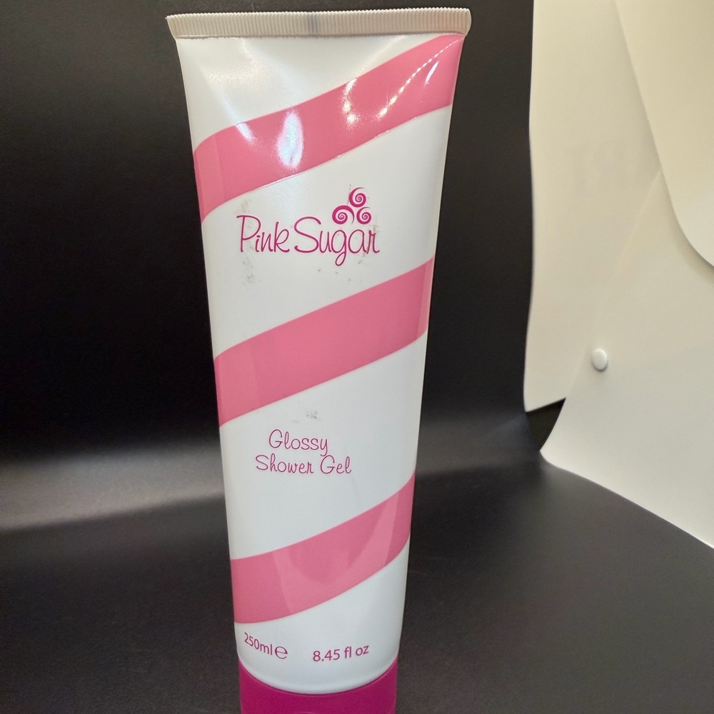 Pink Sugar Glossy Shower Gel - Pink & White